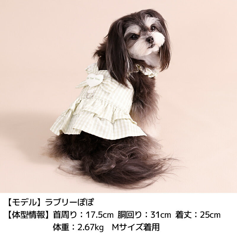 フリルリボンハーネス S/M/L Un TouTou -アントゥトゥ- 犬用 UT26SS ut269165