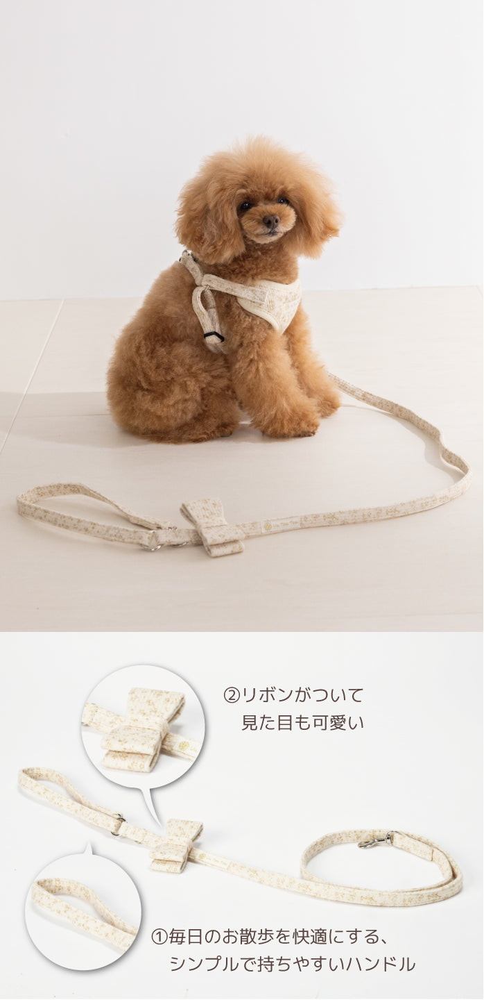 花柄リード Un TouTou -アントゥトゥ- 犬用 UT26AW ut269175
