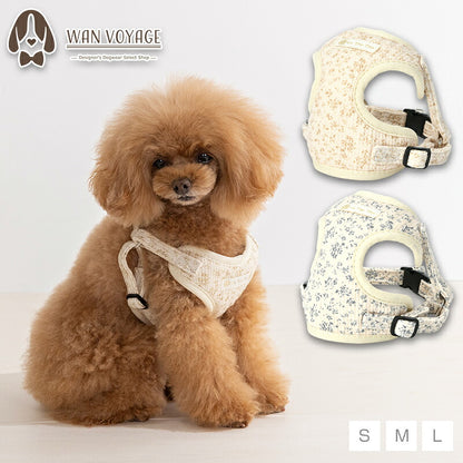 花柄ハーネス Un TouTou -アントゥトゥ- 犬用 UT26AW ut269176
