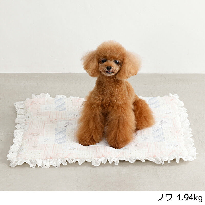 花柄カフェマット Free Un TouTou -アントゥトゥ- 犬用 UT26SS