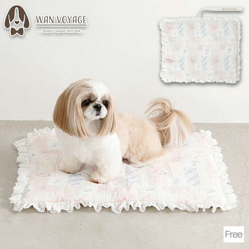 花柄カフェマット Free Un TouTou -アントゥトゥ- 犬用 UT26SS ut267178