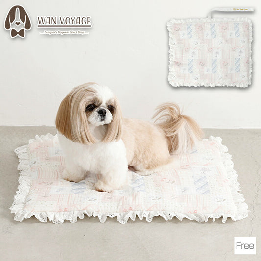 花柄カフェマット Free Un TouTou -アントゥトゥ- 犬用 UT26SS ut267178