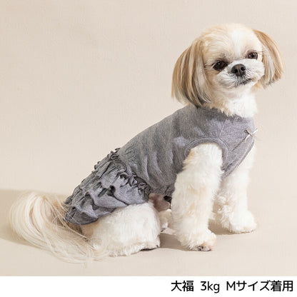 フリルワンピ XS/S/M/L/XL/XXL Un TouTou -アントゥトゥ- 犬服 ドッグウェア UT26AW ut261192