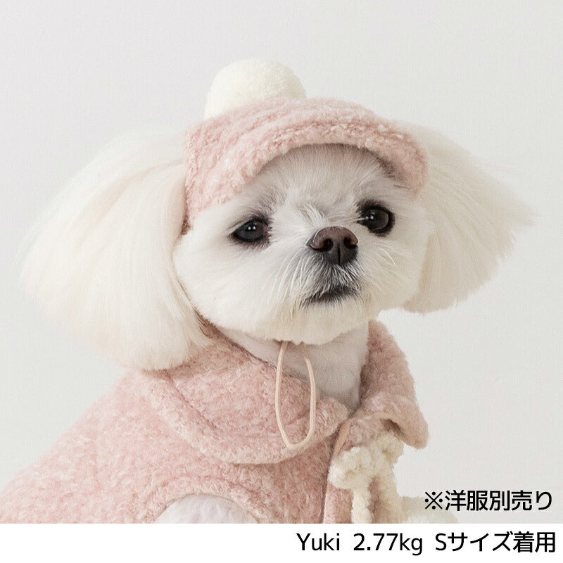 ポンポン付き帽子 S/M/L Un TouTou -アントゥトゥ- 犬服 ドッグウェア UT26AW ut262202