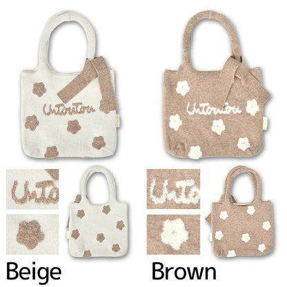 お花柄ロゴバッグ Free Un TouTou -アントゥトゥ- 犬服 ドッグウェア UT26AW ut268203