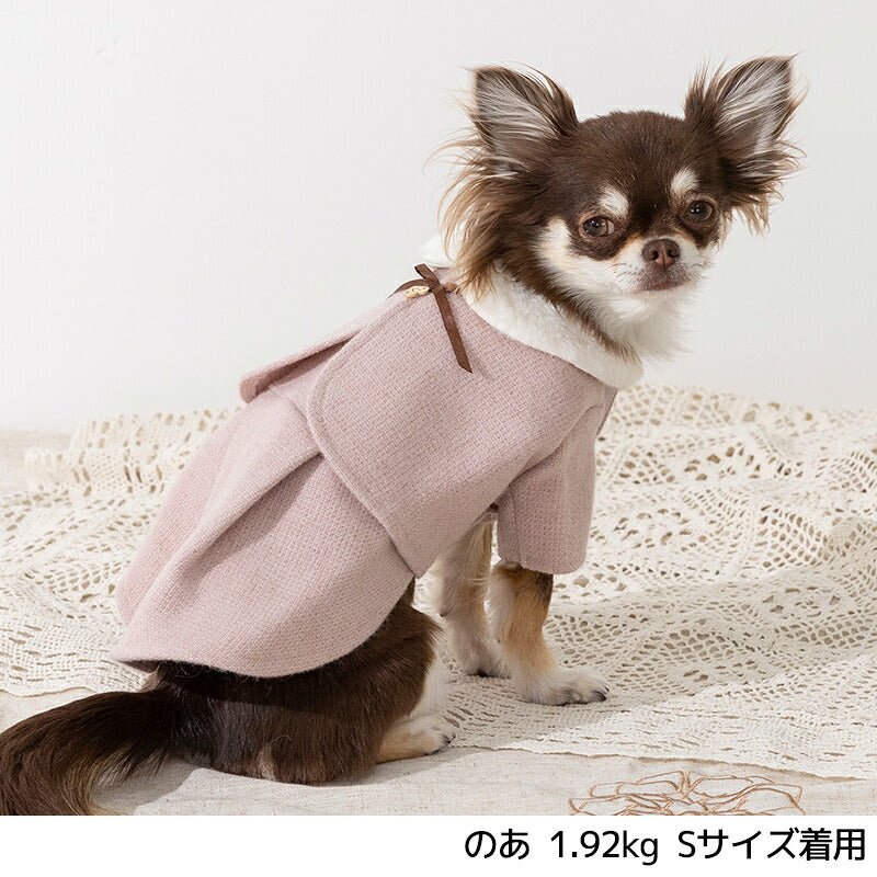ケープ風ワンピアウター XS/S/M/L/XL/XXL/DS/DM Un TouTou -アントゥトゥ- 犬服 ドッグウェア UT26AW ut261211