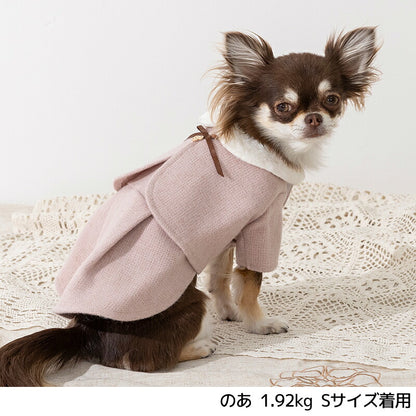 ケープ風ワンピアウター XS/S/M/L/XL/XXL/DS/DM Un TouTou -アントゥトゥ- 犬服 ドッグウェア UT26AW ut261211