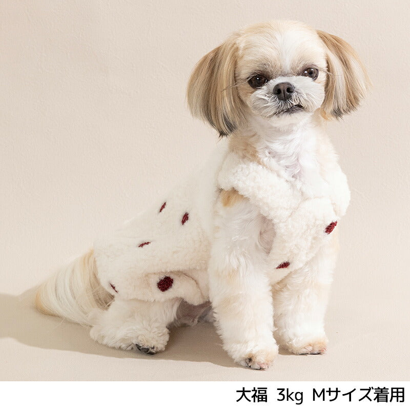 ドットバルーンチュニック XS/S/M/L/XL/XXL/DS/DM Un TouTou -アントゥトゥ- 犬服 ドッグウェア UT26AW ut261247