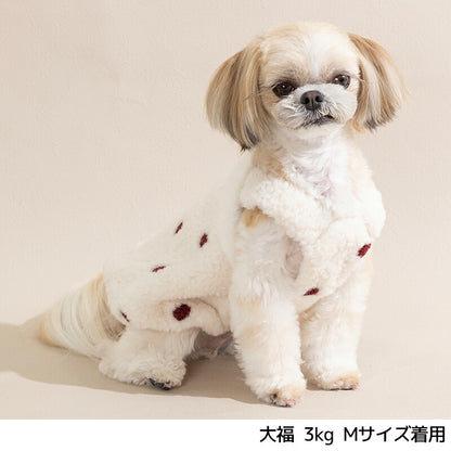ドットバルーンチュニック XS/S/M/L/XL/XXL/DS/DM Un TouTou -アントゥトゥ- 犬服 ドッグウェア UT26AW ut261247