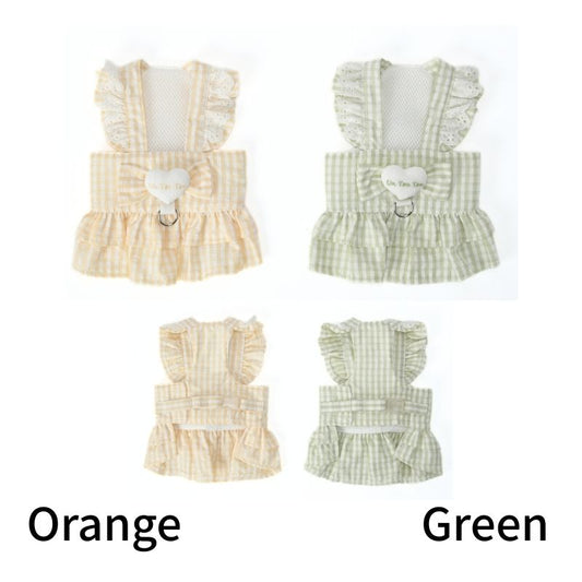 フリルリボンハーネス S/M/L Un TouTou -アントゥトゥ- 犬用 UT26SS ut269165