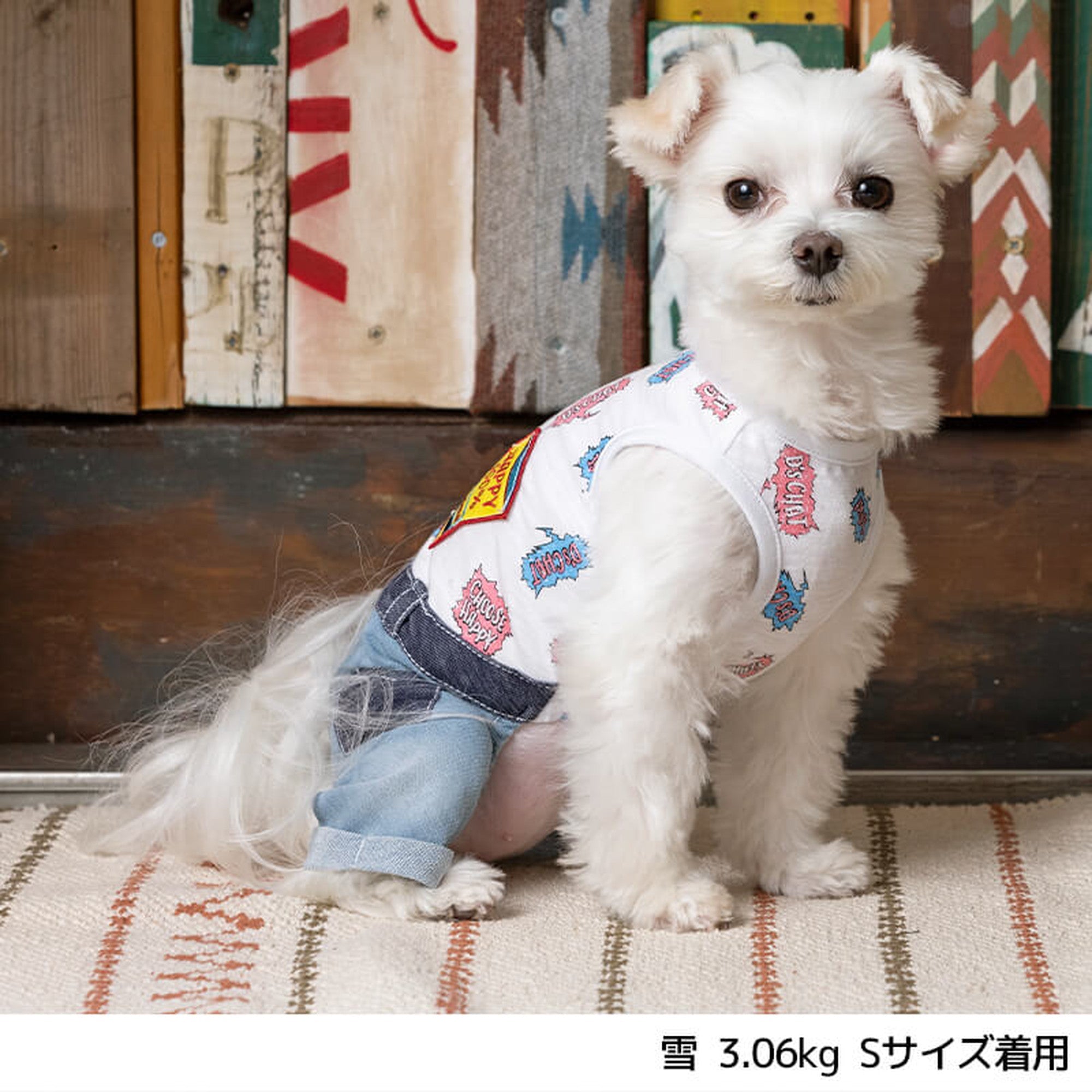 空き缶デニムつなぎ XL/XXL/DS/DM D's Chat-ディーズチャット- 犬服 ドッグウェア 小型犬 トイプードル チワワ ポメラ –  Wan-Voyage（ワンボヤージュ）- お洒落なドッグウェア 犬服のお店