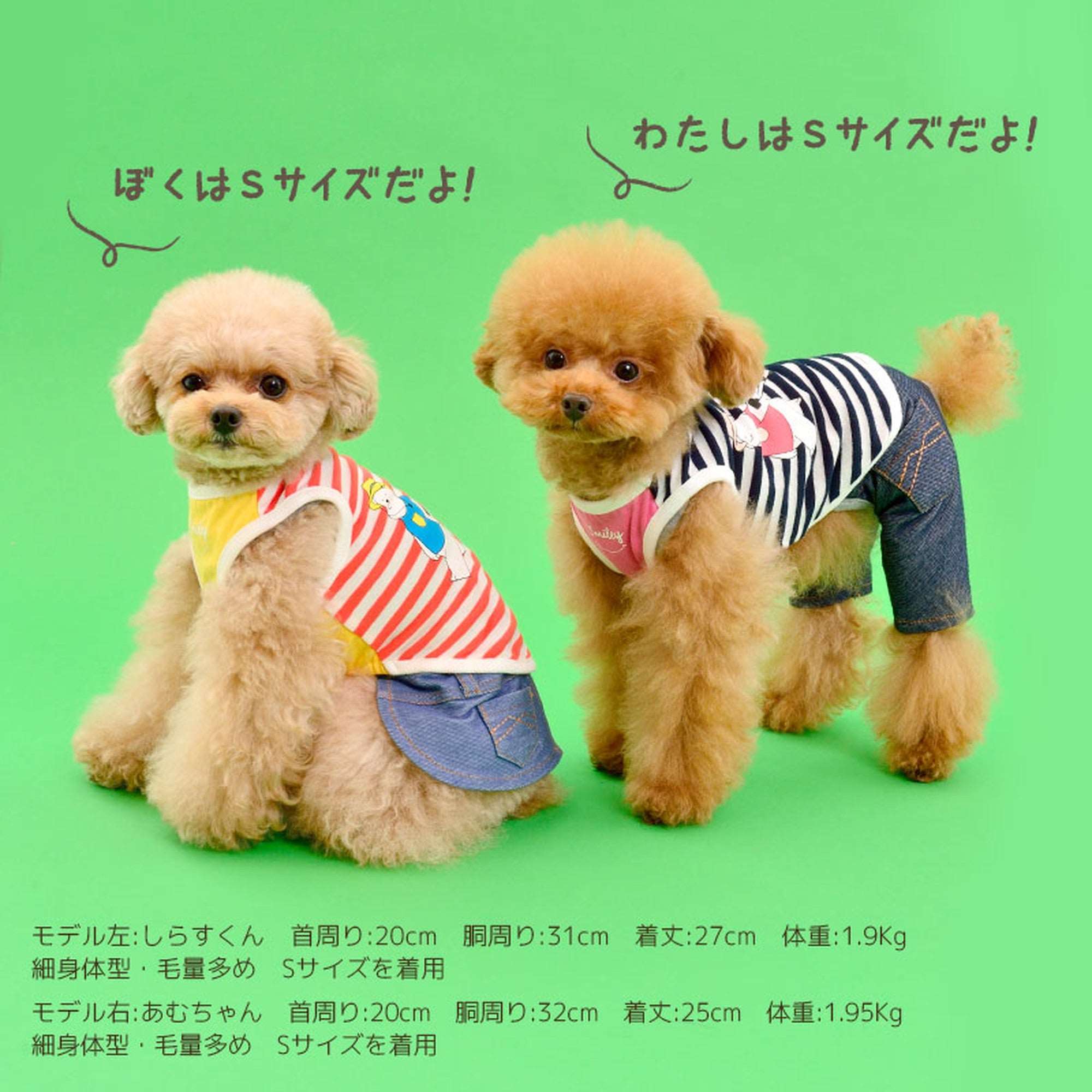 しろくまさんとキャリータンクトップ 犬服 ドッグウェア S/M/L/2L(XL