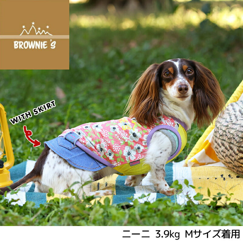 ボタニカルメッシュタンク S/M/L/XL/XXL BROWNIE'S-ブラウニーズ- 犬服 ドッグウェア トイプードル チワワ ポメラニアン  BR23SS br231729-1