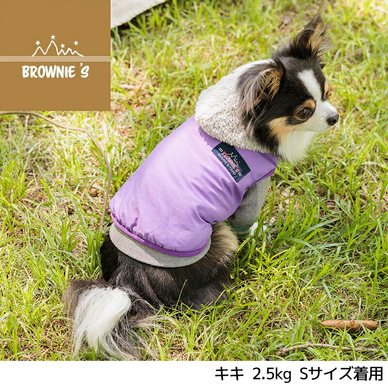 リバーシブルフードアウター S/M/L/XL/XXL BROWNIE'S-ブラウニーズ- 犬服 ドッグウェア 小型犬 BR23AW br231751-1