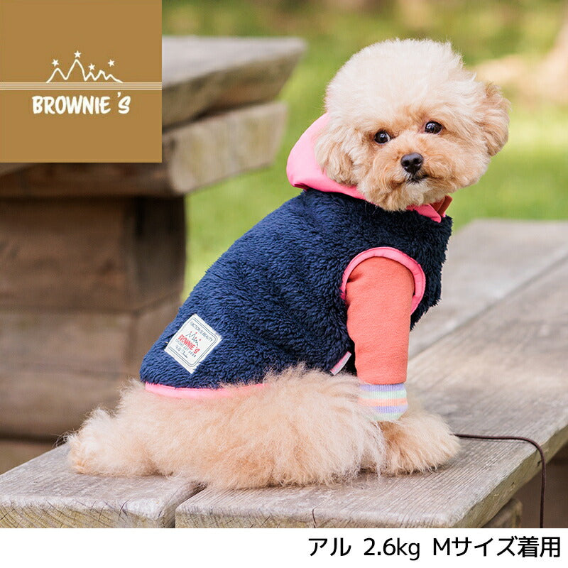 リバーシブルフードアウター S/M/L/XL/XXL BROWNIE'S-ブラウニーズ- 犬